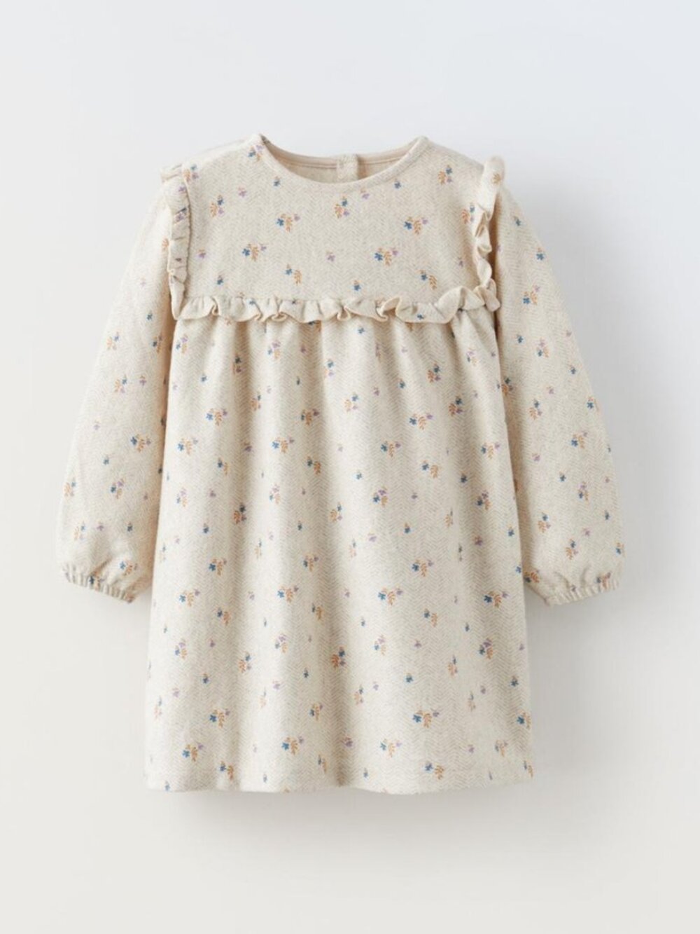 Zara Herringbone Toddler Dress Size 3-4